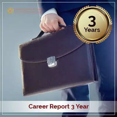 Career Report 3 Year Career Report 3 Year