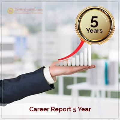 Career Report 5 Year PavitraJyotish