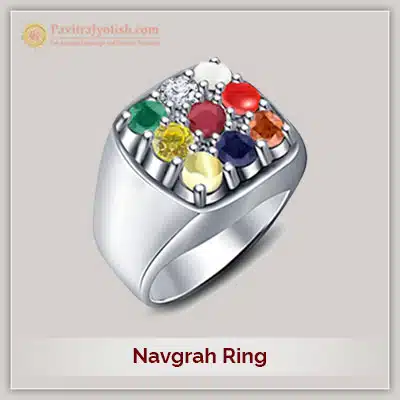 Lab Certified Gemstones Navgrah Ring
