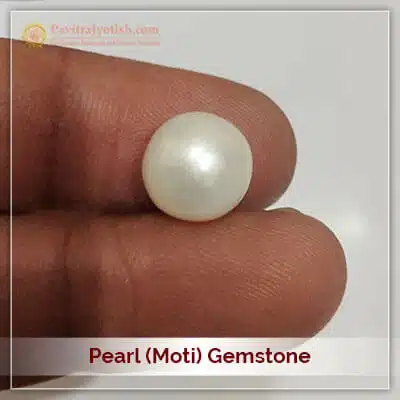 Lab Certified Moti Pearl Gemstone