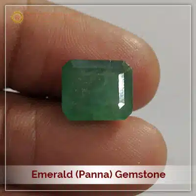 Lab Certified Panna Emerald Gemstone