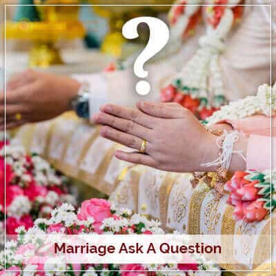 Marriage Ask A Question Astrology