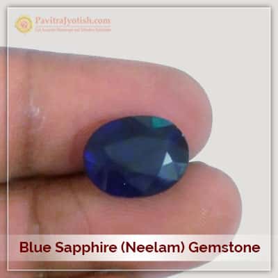 money problem solution astrology Original Natural Neelam Blue Sapphire Gemstone