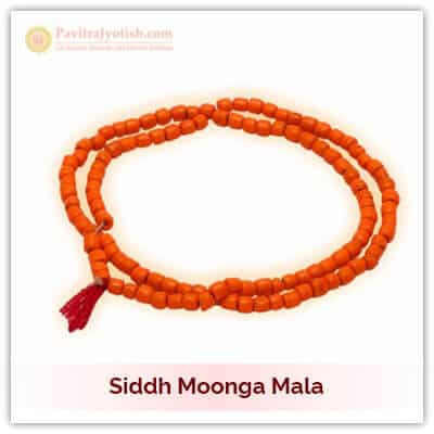 Siddh Moonga Mala