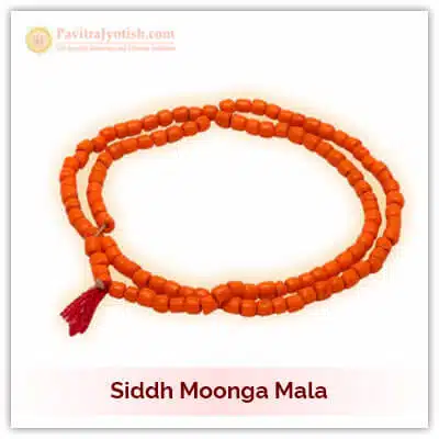 Siddh Moonga Mala