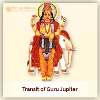 Transit of Jupiter Guru
