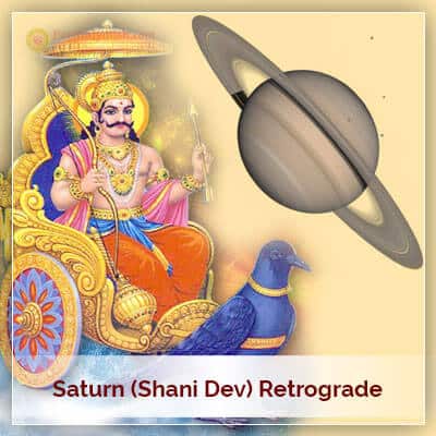 Saturn (Shani Dev) Retrograde 6th April 2017