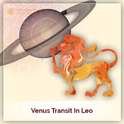 Venus (Shukra) Transit Leo (Simha Rashi) 15th September 2017