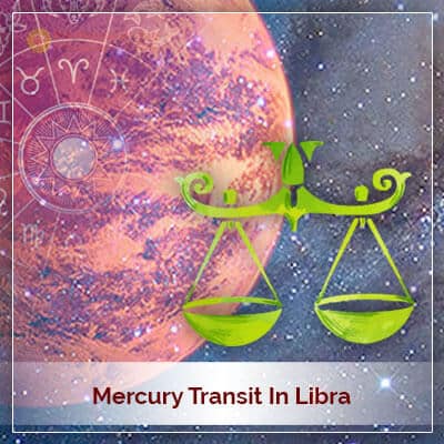 Mercury Transit in Libra (Tula Rashi) on 13th October 2017