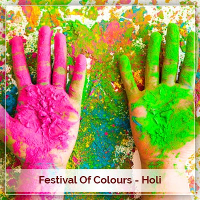 Holi Festival of Colours – Rangwali Holi OR Dhulandi on 25th March 2024