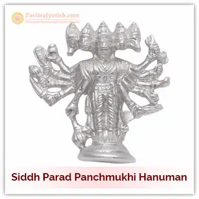 Siddh Parad Panchmukhi Hanuman Idol