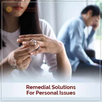 Remedial Solution for Personal Issue
