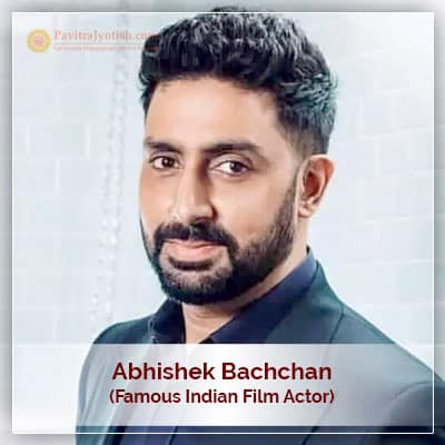 Abhishek Bachchan Horoscope Astrology PavitraJyotish