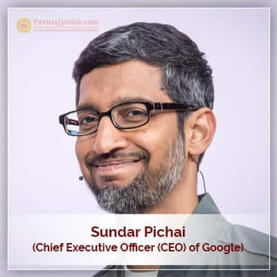 Sundar Pichai Horoscope PavitraJyotish