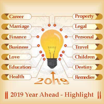 2019 Year Ahead Highlight By PavitraJyotish