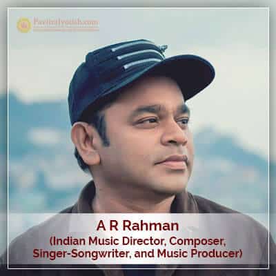 A R Rahman Horoscope Astrology PavitraJyotish