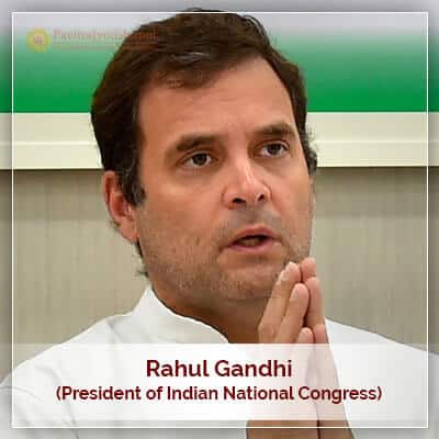 Rahul Gandhi Horoscope PavitraJyotish