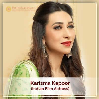 Karisma Kapoor Horoscope Chart PavitraJyotish