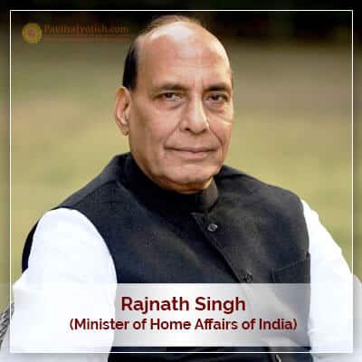 Rajnath Singh Horoscope Astrology PavitraJyotish