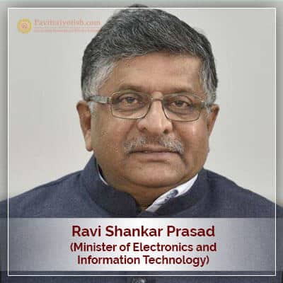 About Ravi Shankar Prasad Horoscope