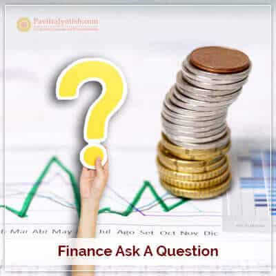 Finance ask 1 Question