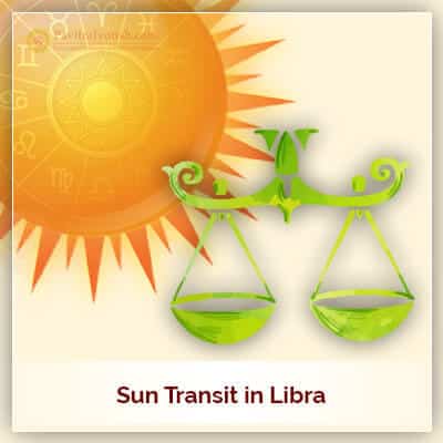 Sun Transit Libra On 18th October 2019