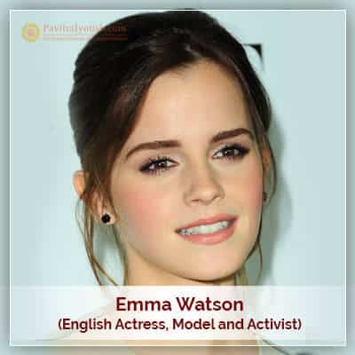 Emma Watson Horoscope Astrology PavitraJyotish