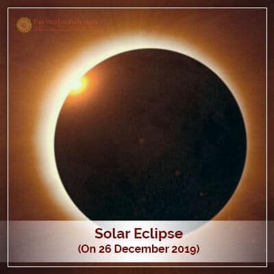 Solar Eclipse on 26 December 2019