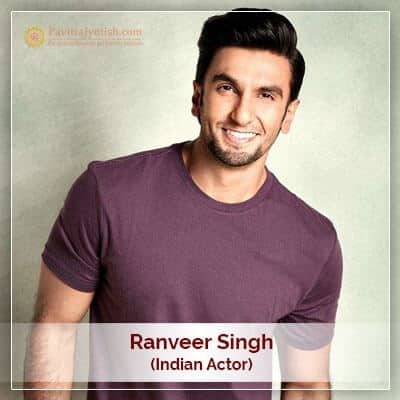 Ranveer Singh Horoscope PavitraJyotish