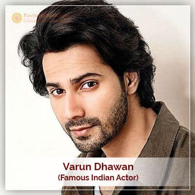 Varun Dhawan Horoscope Astrology PavitraJyotish