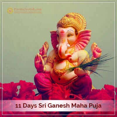 10 Days Sri Ganesh Maha Puja (From 31 August to 9 September 2022)
