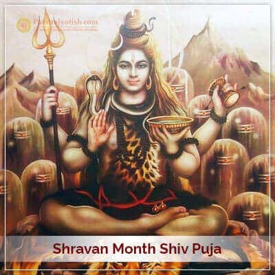 One Month Shravan Shiv Puja (From 25th July 2021 to 22nd August 2021)
