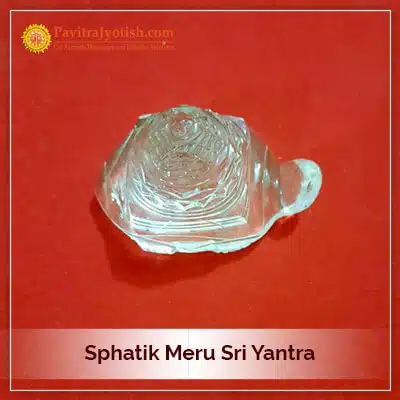 Original Sphatik Meru SriYantra