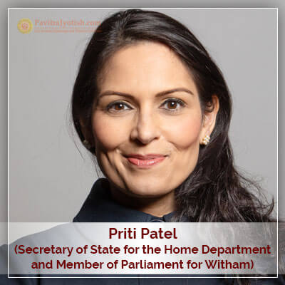 Astrological Analysis About Priti Patel
