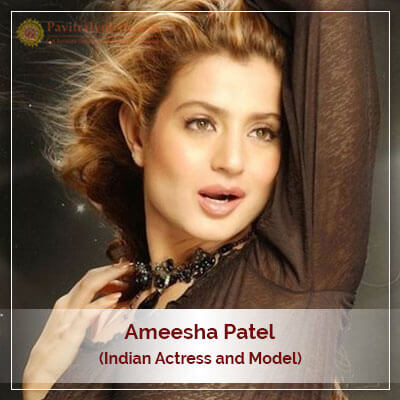 Astrological Analysis About Ameesha Patel