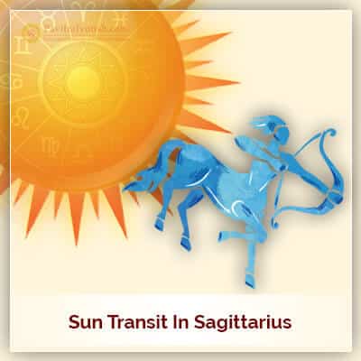 Sun Transit Sagittarius On 15th December 2020