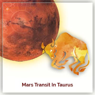 Mars Transit In Taurus On 22 February 2021