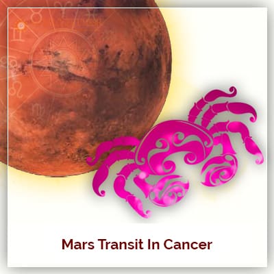 Mars Transit In Cancer 02 June 2021