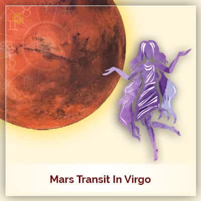 Mars Transit Virgo On 6 September 2021