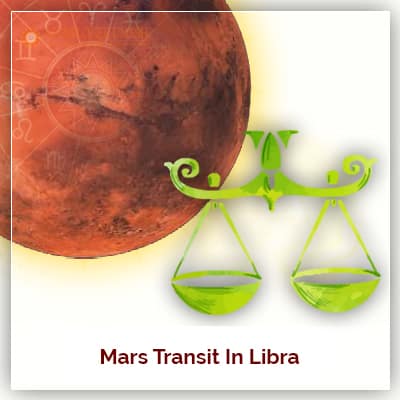 Mars Transit Libra On 22 October 2021