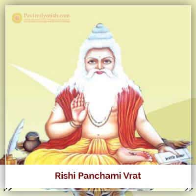 Rishi Panchami Vrat PavitraJyotish