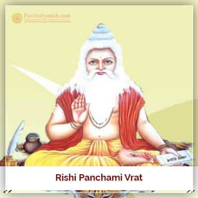 Rishi Panchami Vrat