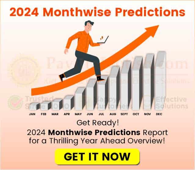 2024 Monthwiwe Prediction PavitraJyotish