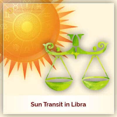 Sun Transit Libra 18 October 2023