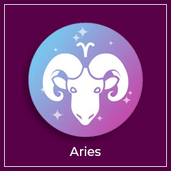 Aries sign symbolic image showing energetic movement and monthly influence.