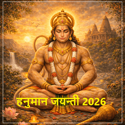 श्री हनुमान जी के विशेष पर्व हनुमान जयन्ती 2026 पर विशेष